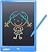 ERUW LCD Writing Tablet Colorful 10 Inch Electronic Graphics Doodle Board eWriter Drawing Pad with Memory Lock Kids Adults Home School Office Handwriting Tablet GiftsBlue - Image 3