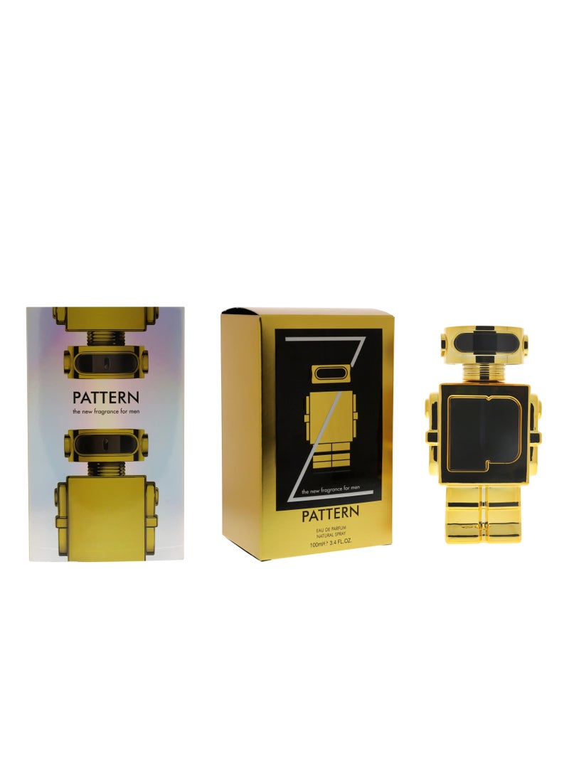 PATTERN نمط B976-3 ماء عطر - ذهب - 100 مل - Image 1