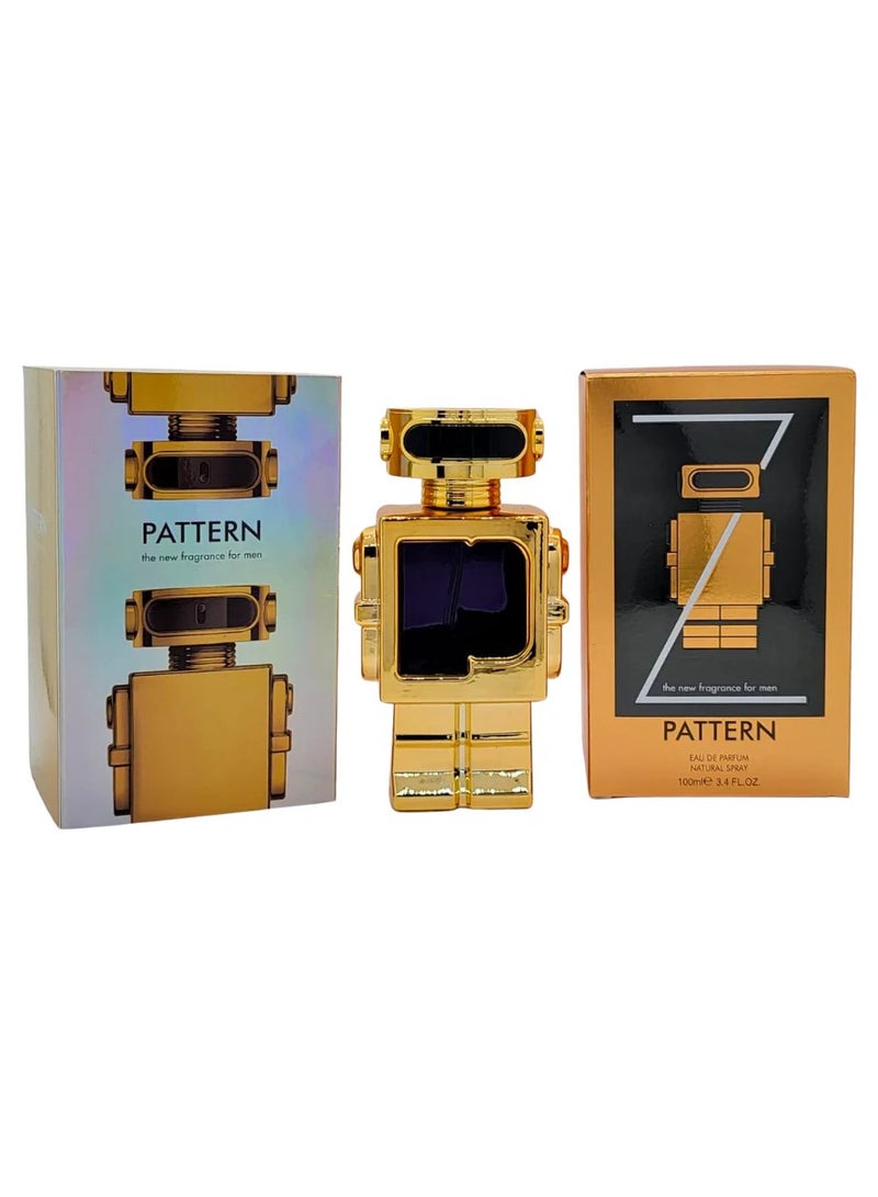 PATTERN نمط B976-3 ماء عطر - ذهب - 100 مل - Image 2