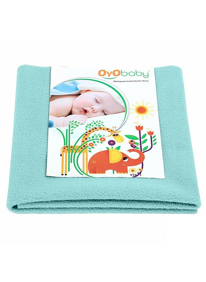 Cotton Waterproof Quick Dry Sheet For Baby| Bed Pad | Baby Bed Protector Sheet For Toddler Children (X-Large (200Cm X 140Cm, Sea Green)) - pzsku/ZB78927D6CA88B8E06708Z/45/_/1733730370/322a6fbc-6953-493b-9e6b-0c6f2c149d78