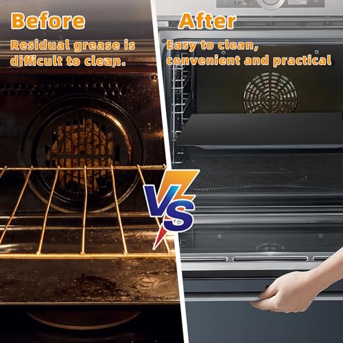 JAYOBGO Reusable Air Fryer Liners for Breville Smart Oven Air Fryer Pro BOV900BSS, Ninja Foodi, Non-Stick, 3x Liners + 3x Mesh - Image 5