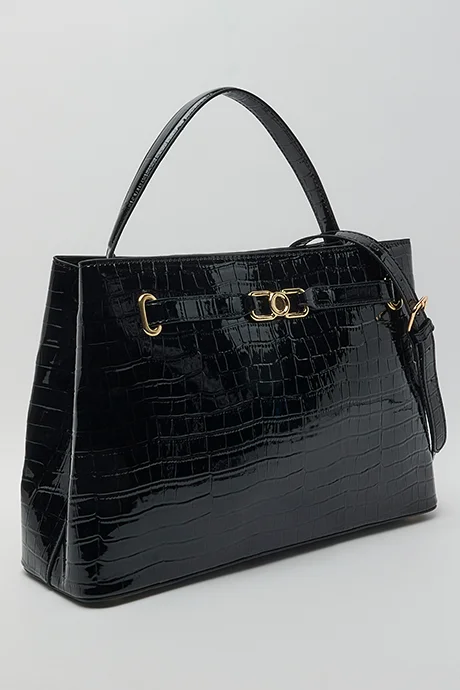 R&b Textured Handheld Bag
