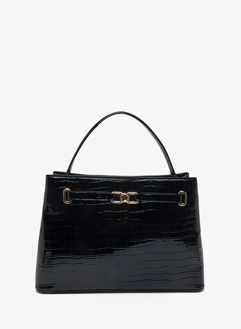 R&b Textured Handheld Bag