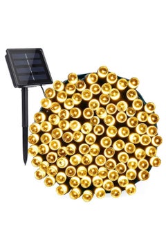 Generic Solar Ramadan Lights, 22m 200 LED 8 Modes Outdoor Eid al-Adha String Lights, Waterproof Solar Fairy Lights for Tree, Fence, Holiday, Party, Balcony, Ramadan Decor - Warm White  - Image 1