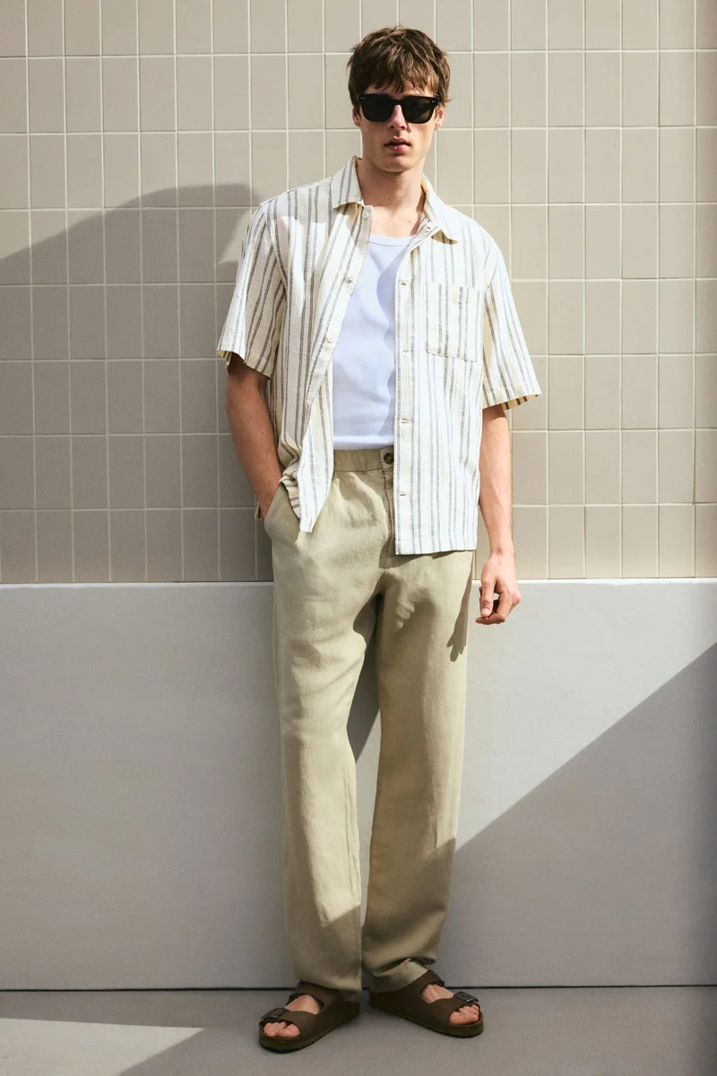 H&M  Regular Fit Short-sleeved shirt for Men | Best Price UAE