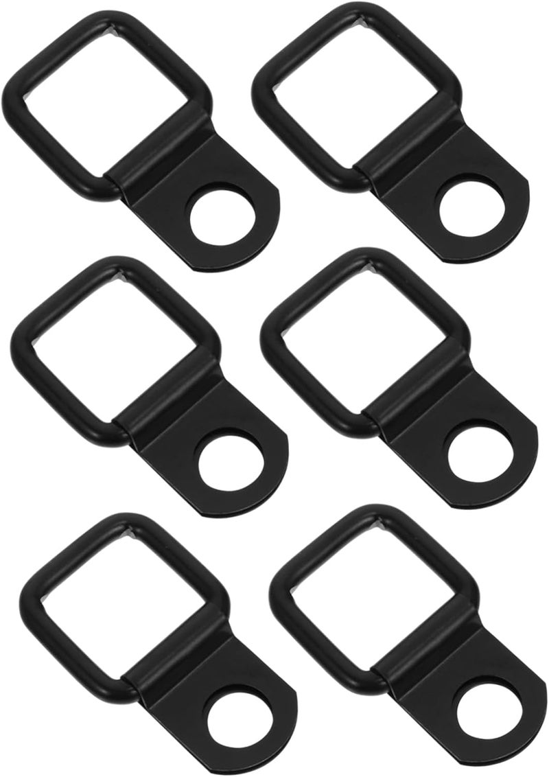 ULTECHNOVO 1set Car Roof Trunk Hooks Practical Hooks for Secure Luggage Heavy Duty Black Design for and Other Vehicles - Image 1