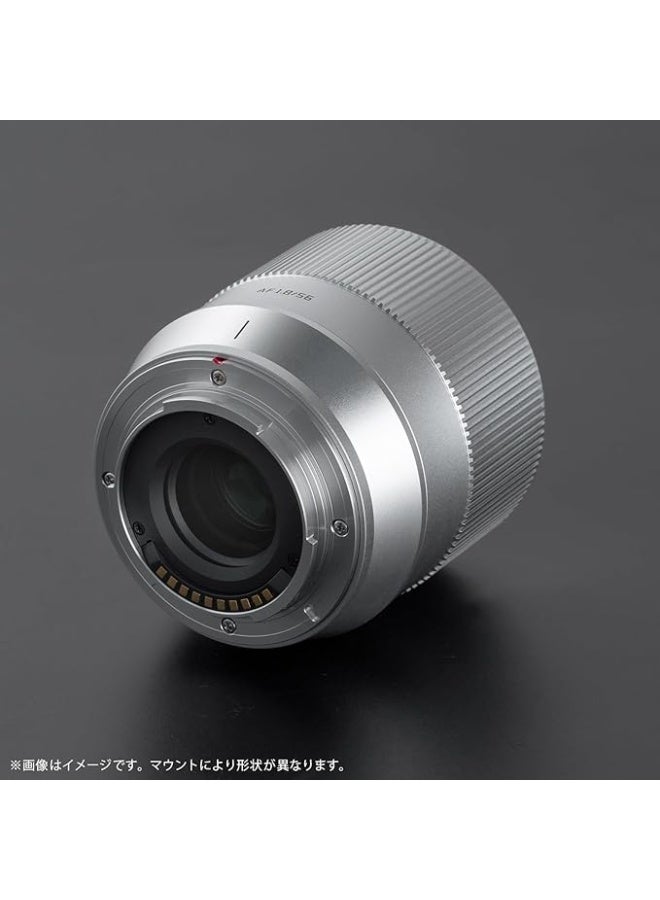 تترتيسان تي تي ارتيزان عدسة تركيز تلقائي بهيكل معدني F1.8 مقاس 56 ملم متوافقة مع حامل فوجي فيلم اكس - فضي - Image 5