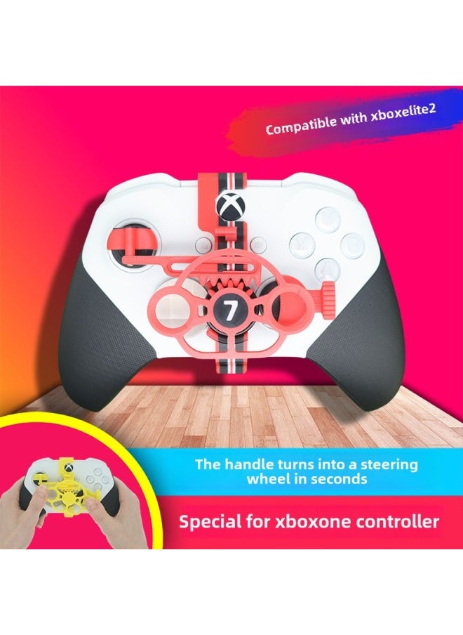 ماركة غير محددة مقبض عجلة القيادة لألعاب سباقات الكمبيوتر الشخصي، محاكي قيادة XboxoneSX Elite2 Oka Horizon - لون المنتج: أحمر  - Image 2