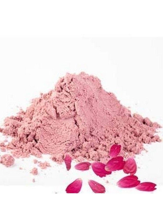 Saara بودرة بتلات الورد العضوية المنعشة من الأعشاب لبشرة ناعمة ومشرقة، عبوة بسحاب بني، 100 جرام - Image 3