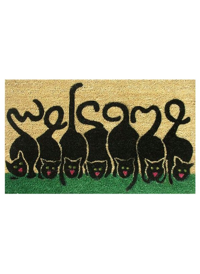 Calloway Mills - 120392436 Cats Welcome Doormat 24 X 36 - Image 1
