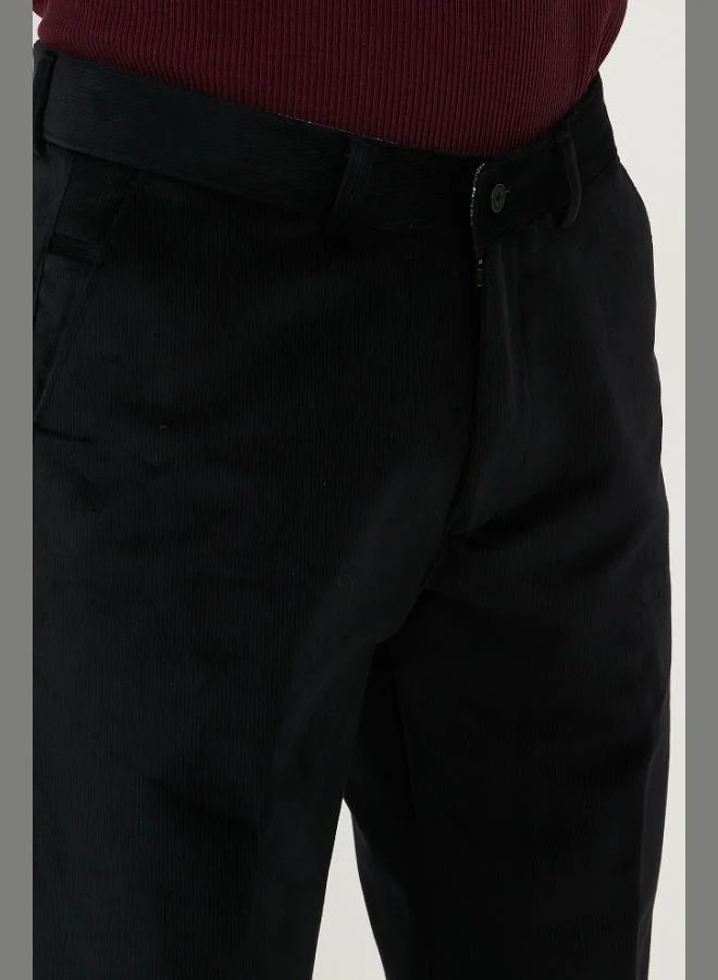 Buratti  Buratti Normal Waist Regular Fit Straight Leg Velvet Trousers Men's Velvet Trousers 645MERLIN for Men | Best Price UAE