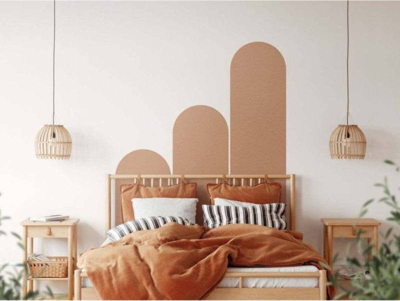 Kt Grup Bohemian 3-Piece Belt Giant Wall Sticker Set 