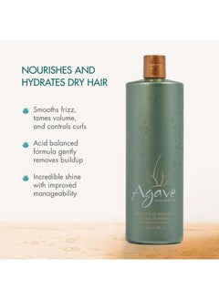 Agave HEALING OIL Agave Healing Oil Bio Ionic Smoothing Shampoo 33.8 oz  - Image 3