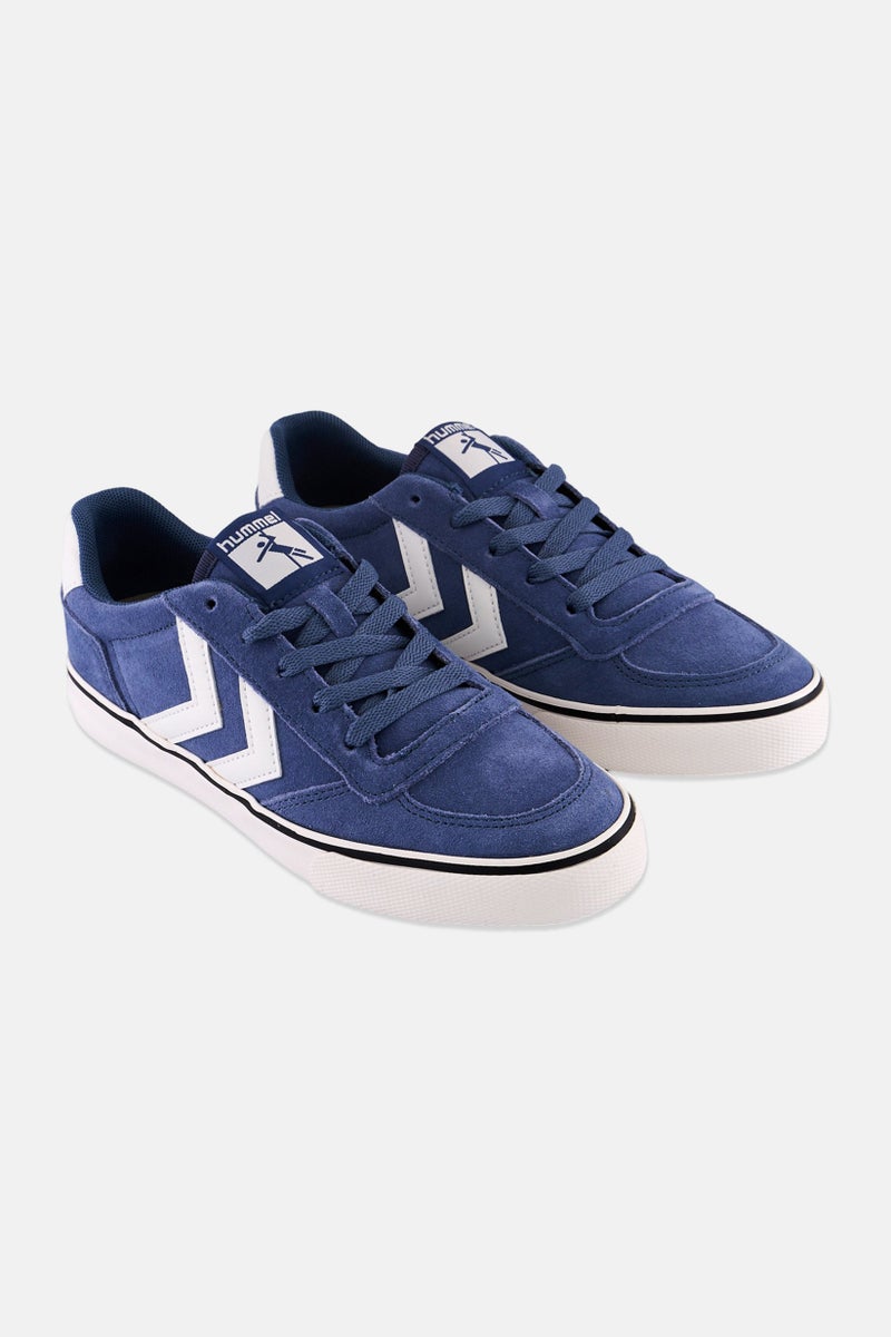 Hummel Kids Boy Stadil Low 3,0 Lace Up Training Shoes, Light Blue - Image 1