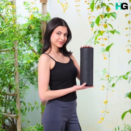 HOMEGALLEY Foam Roller for Exercise and Deep Tissue Massage Roller, Gym Exercise Roller, Workout Foam Roller for Knee Exercise and Pain Relief, Myofascial Release Roller for Back pain - 30 Cm Black - Image 5