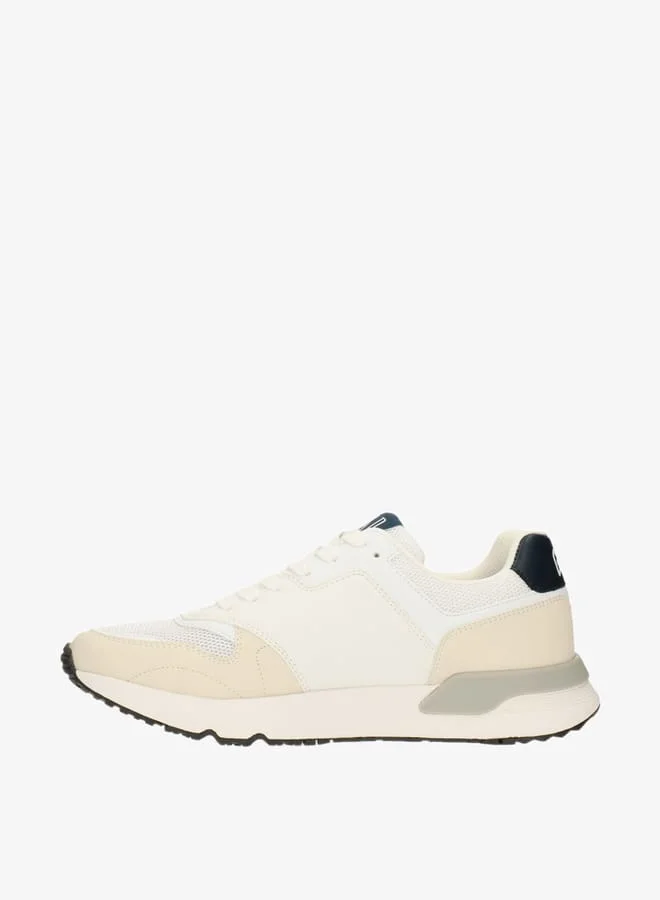 GAP Men's Logo Detailed Sneakers with Lace-Up Closure