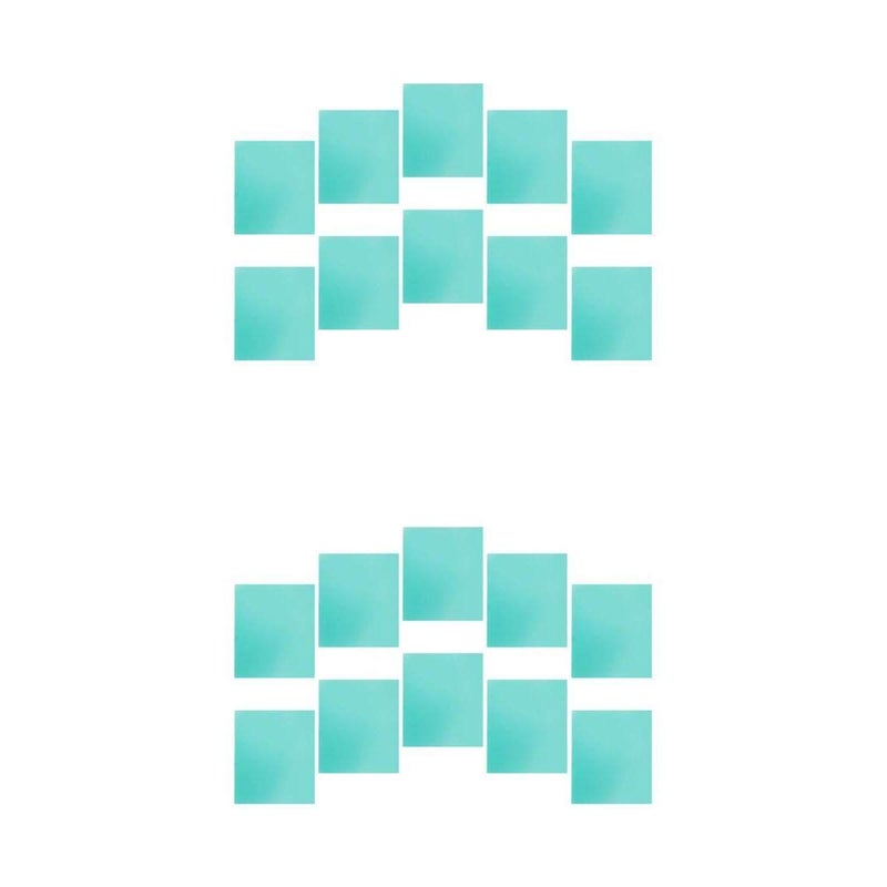 klarako 20 Pcs Welding Helmet LenseklarakoHeat Resistant Face Shield klarakoClear Lens Welder Mask, AntiklarakoUV 2 Sizes (110x90mm&100x47mm) - Image 1