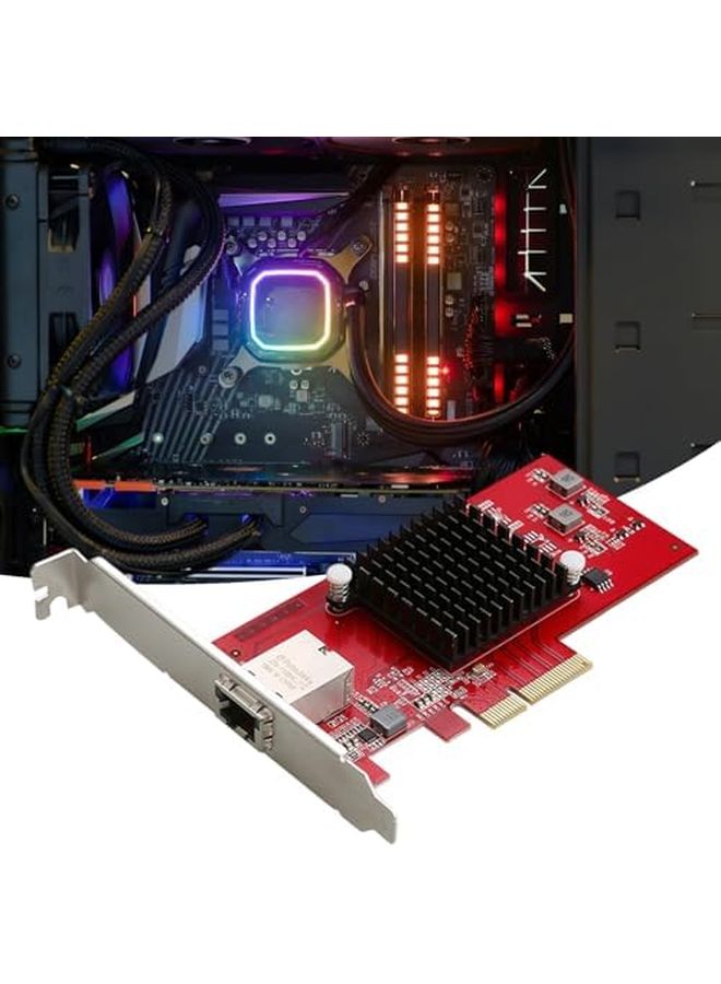 10Gbps PCIE Network Card For Desktop PC High Bandwidth Ethernet Adapter - Image 3