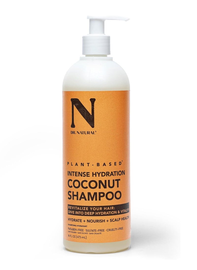 Dr. Natural - Dr. Natural Coconut Shampoo Hydrates & Restores 473ml - Image 1