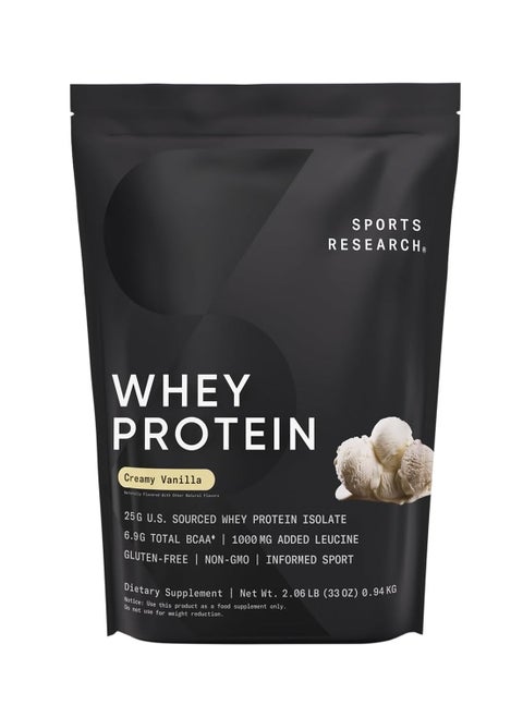 SR Whey Protein Isolate Protein Powder Creamy Vanilla 0.94kg 2.06lbs