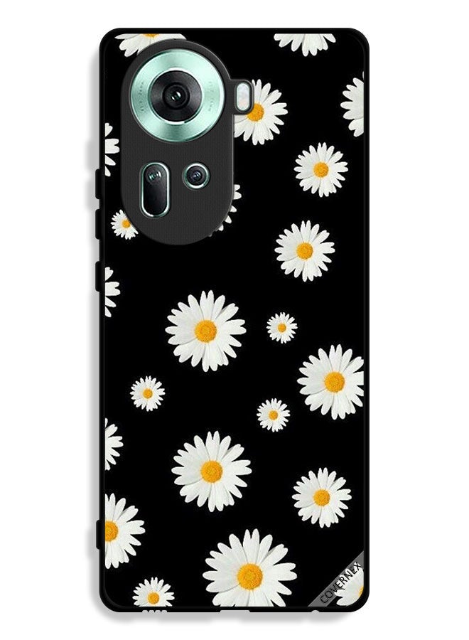 Covernex Oppo Reno11 5G Protective Case Cover Small Sun Flowers - Image 1