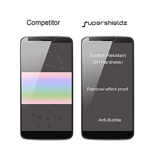Supershieldz (2 Pack) Designed for Alcatel Fierce 4 and Alcatel Pop 4 Plus Tempered Glass Screen Protector, Anti Scratch, Bubble Free - Image 3