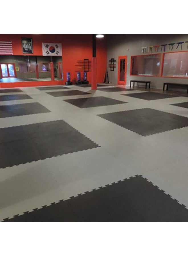 ALCOACH 5pcs High Density EVA Interlocking Foam Mat - EVA Foam Mats with Interlocking Floor Tiles' Foam Gym Mat, Protective Flooring Mats Interlocking for Home and Gym Equipment (104X104X2.5CM) - Image 4