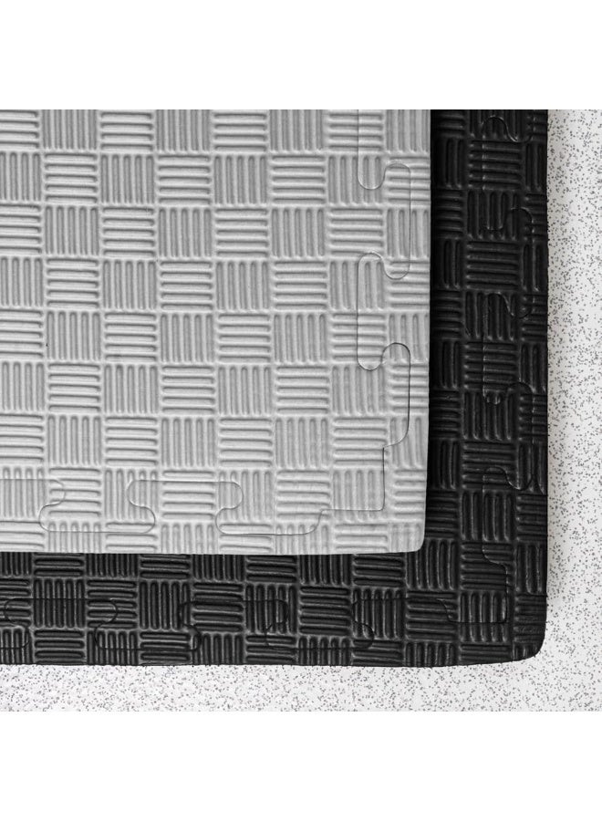 ALCOACH 5pcs High Density EVA Interlocking Foam Mat - EVA Foam Mats with Interlocking Floor Tiles' Foam Gym Mat, Protective Flooring Mats Interlocking for Home and Gym Equipment (104X104X2.5CM) - Image 5