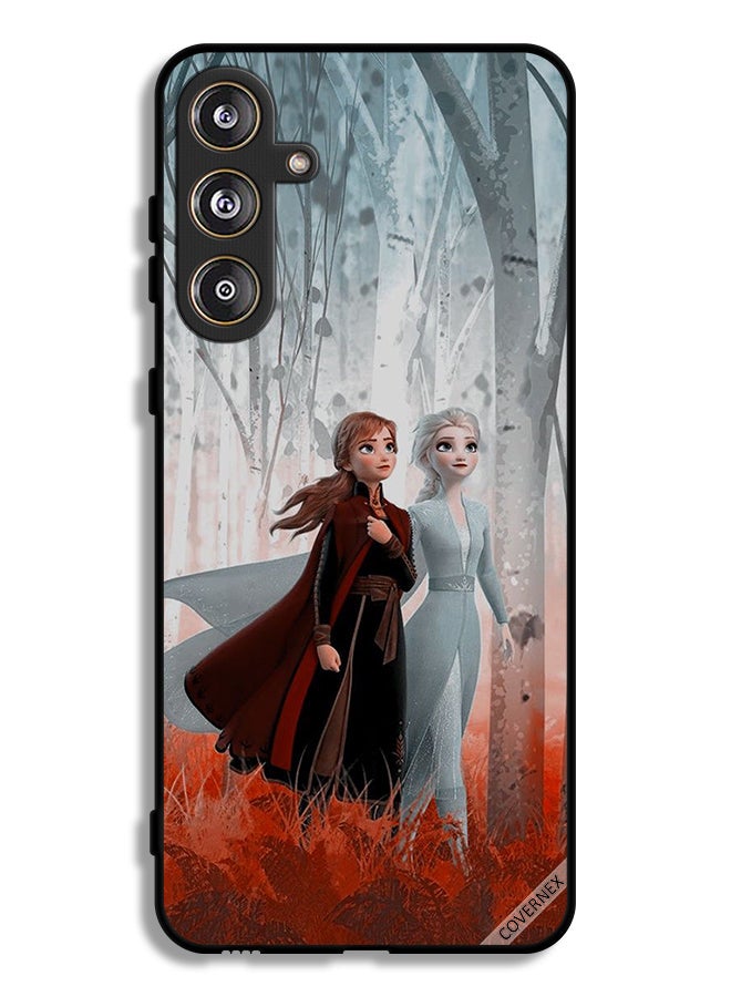 Covernex Samsung Galaxy M55 5G Protective Case Cover Frozen Sisters - Image 1
