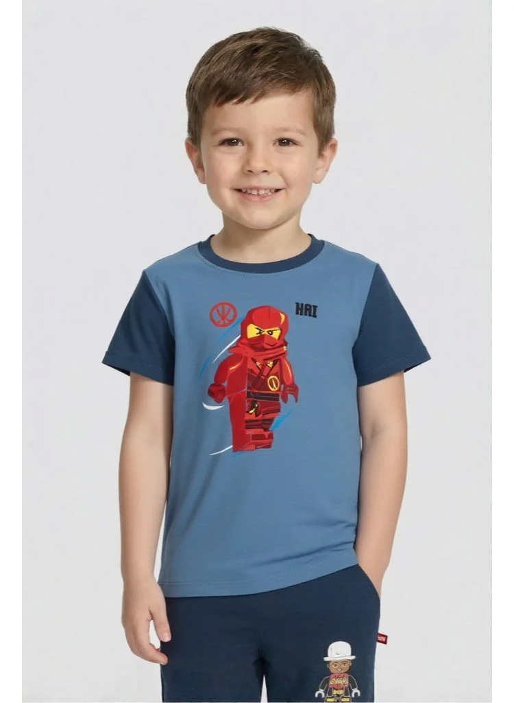 ليغو قميص LEGO® NINJAGO ذو اللونين الرائع للأولاد والبنات