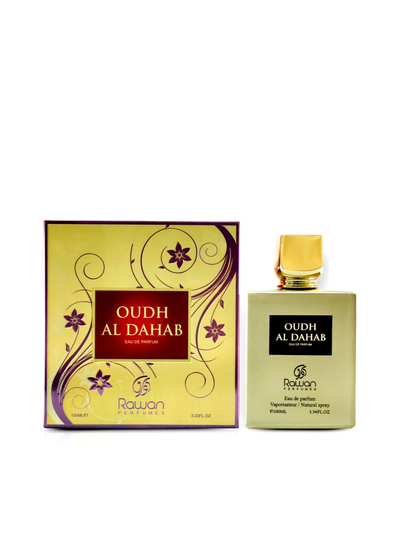 RAWAN Oudh Al Dahab Eau de Parfum – 100ml by Rawan Perfumes - Image 3
