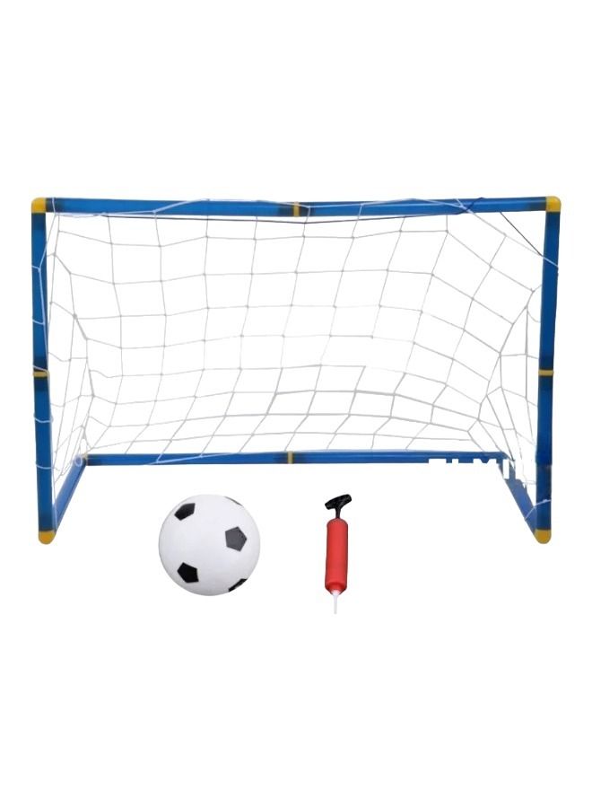 Mini Football Soccer Goal Post Net Fun Activity Creative Play Set For Kids 44.5x30.5x28cm