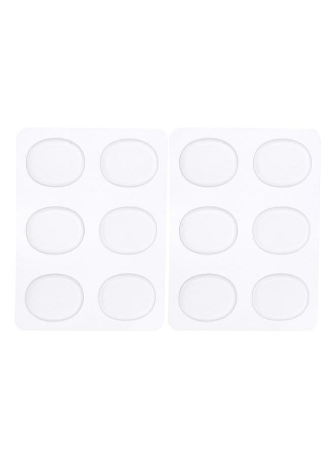 Thoraya 12 Pcs Drum Damper Gel Pads Silica Gel Mute NonSlip Impact Noise Reduction Sticker Musical Instrument Accessories  - Image 2