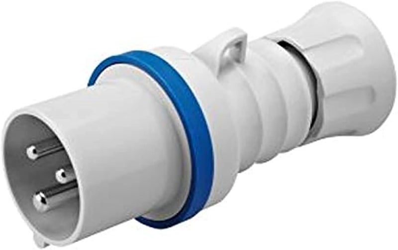 Gewiss GW60004H IP44/IP54 16A Screw Wiring Straight Plug
