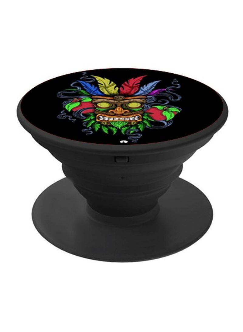 RKN Cartoon Printed Pop Up Finger Grip Phone Holder Black/Red/Green - Image 2