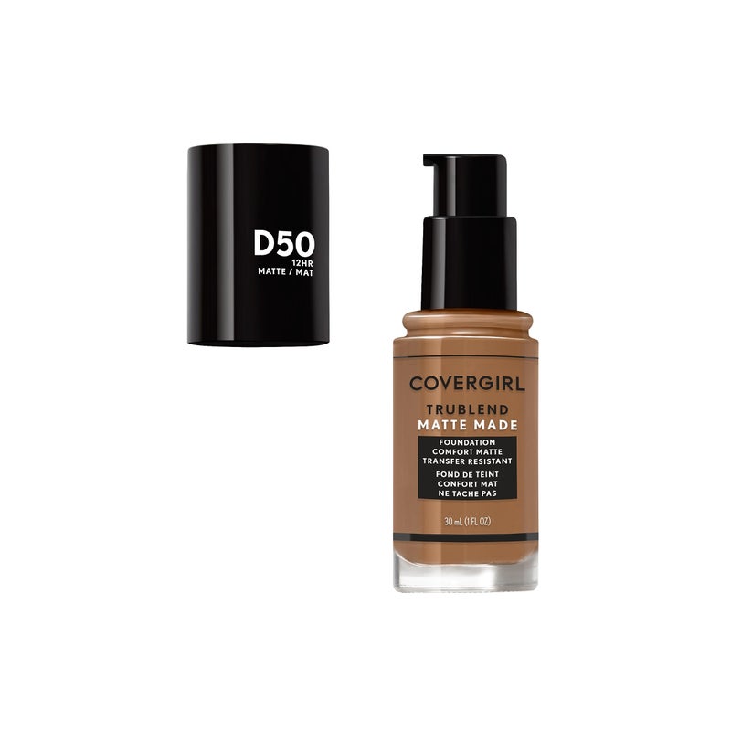 COVERGIRL TruBlend Matte Made Liquid Foundation, Deep Golden, 1.01 Fl Oz (Pack of 1) - Image 2