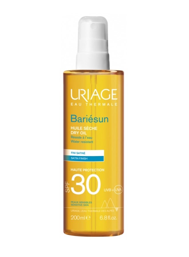 Uriage زيت باريسون الجاف SPF30 200 مل