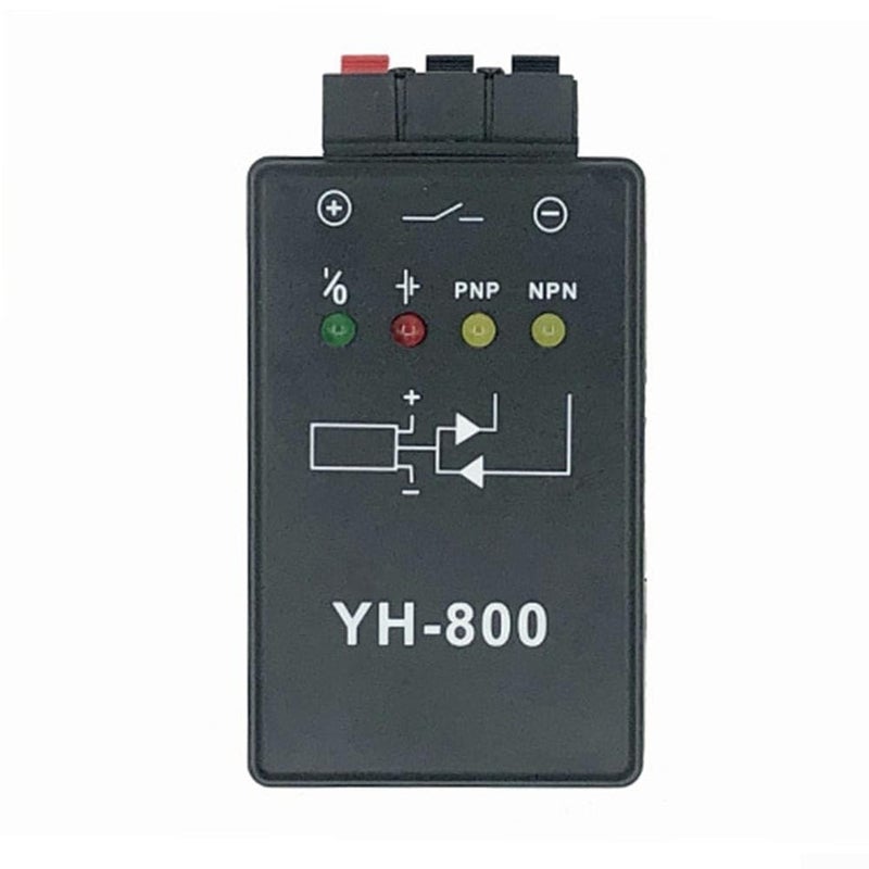 YH 800 اختبار مفتاح ضوئي لأجهزة استشعار الحث المغناطيسي القريبة محمول كاشف استشعار التيار المستمر مع إخراج PNP NPN الحجم القديم - Image 2