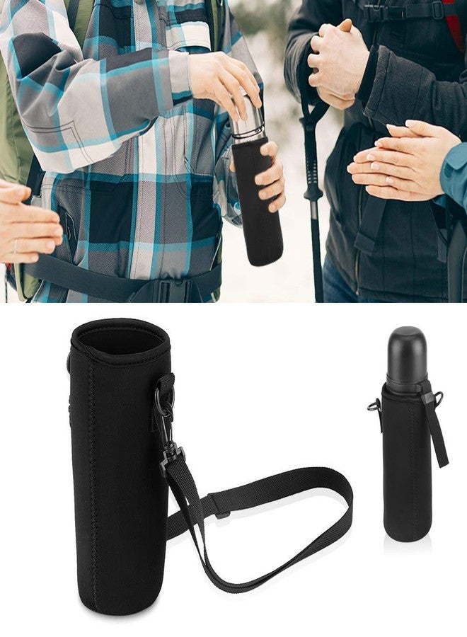 Pilipane Carrier Nylon Bottle Sleeve , Water Bottle Sleeve , Carrying Pouch Bag Holder with adjust Shoulder Strap for Men Women Kids Hiking , slinger Bottle Bag Case (S) , Water Bottle Sleeve , Carrier Nylon B - Image 2