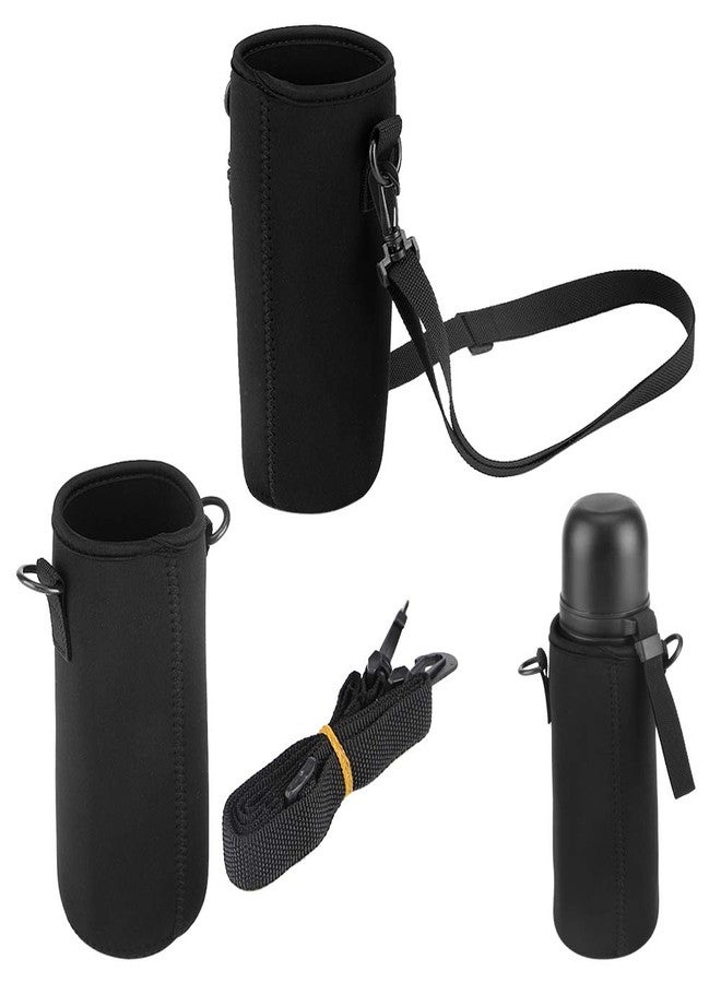 Pilipane Carrier Nylon Bottle Sleeve , Water Bottle Sleeve , Carrying Pouch Bag Holder with adjust Shoulder Strap for Men Women Kids Hiking , slinger Bottle Bag Case (S) , Water Bottle Sleeve , Carrier Nylon B - Image 4