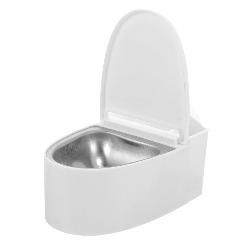 Wall Mounted Windproof Toilet Shaped Bathroom Ashtray With Lid For Home Office Indoor Use - Image 2