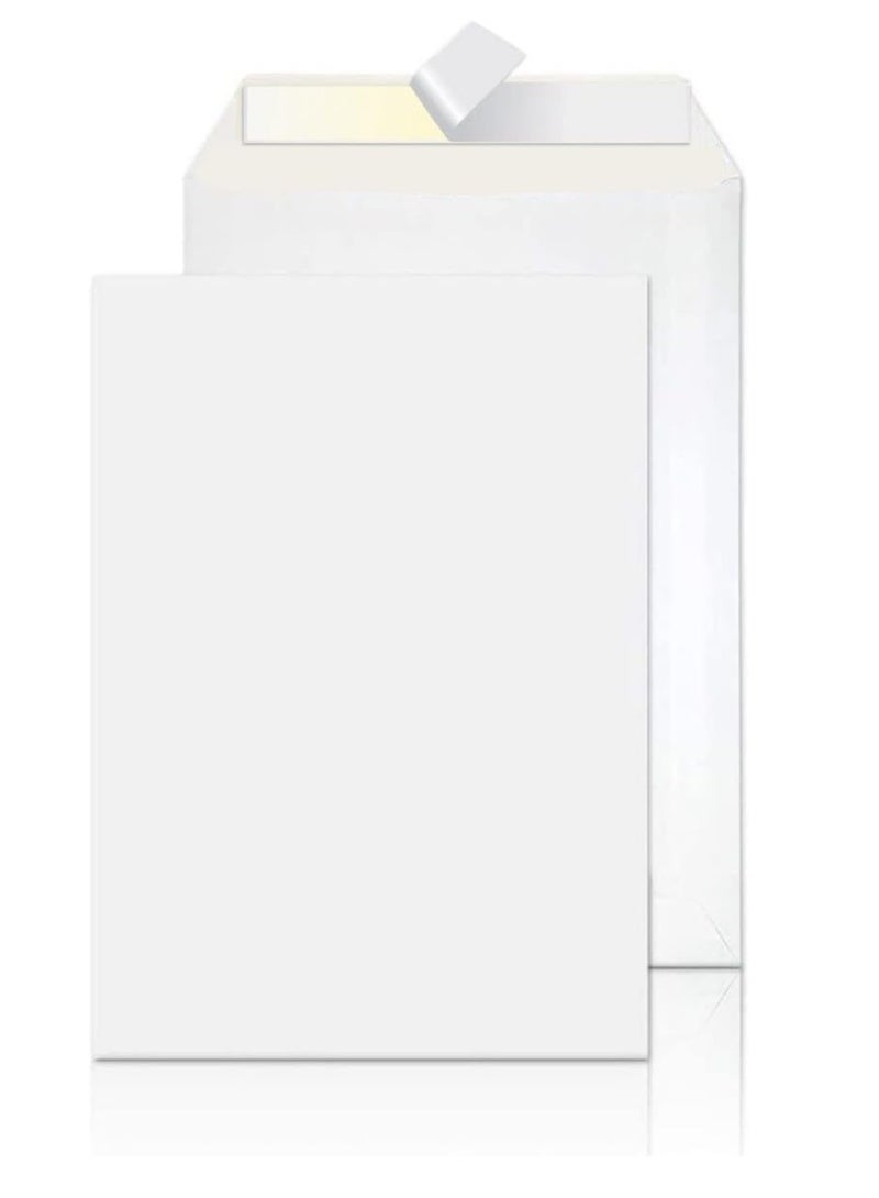 MARKQ [A4] White Envelopes [1000 Pack] 12.75" x 9.25" Self Sealing Mailing Envelope for Posting mailing Home Office and Ecommerce, 100gsm - Image 2