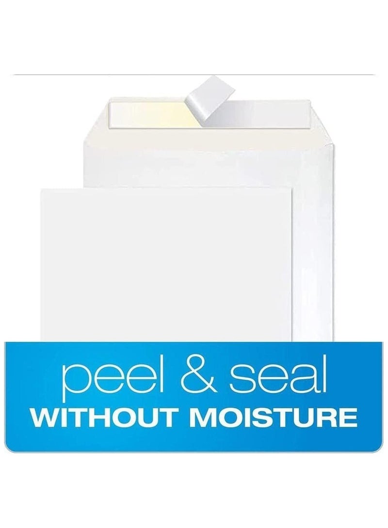 MARKQ [A4] White Envelopes [1000 Pack] 12.75" x 9.25" Self Sealing Mailing Envelope for Posting mailing Home Office and Ecommerce, 100gsm - Image 5