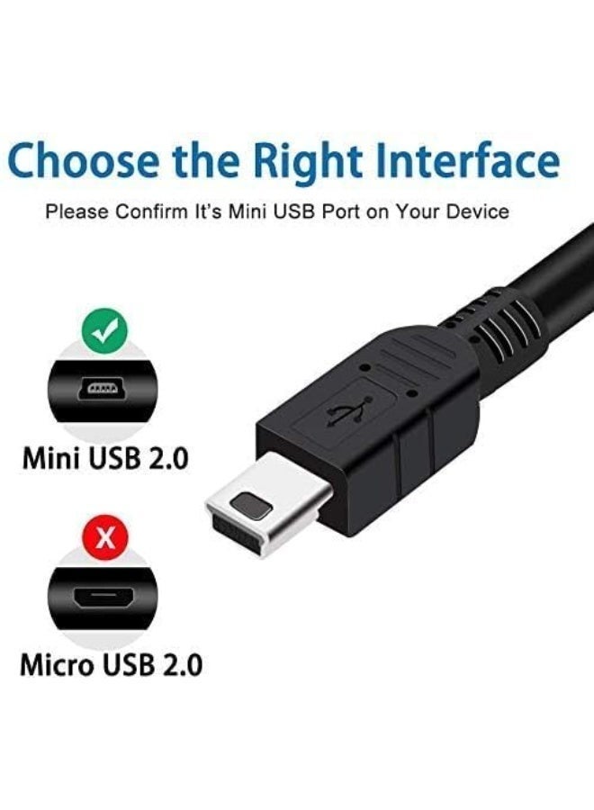 10Ft USB Microphone Charging Cable, Black High Speed USB Power Cord Compatible with Blue Yeti, Snowball iCE, HyperX QuadCast, Plug and Play for PC and Mac - Image 2