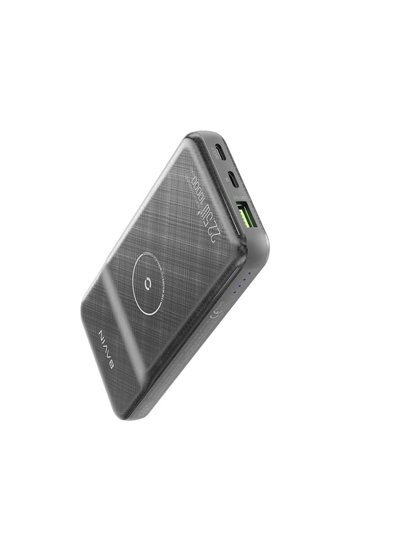 Bavin Power Bank PC038 10000mAh with 2 PD Ports and USB Port Magnetic Wireless Fast Charging for IOS and Android Devices - Image 3