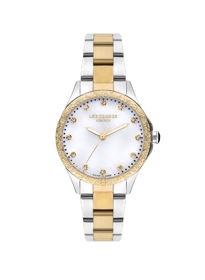 Lee Cooper - LEE COOPER Women's Analog White Dial Watch - LC07840.220 - Image 1