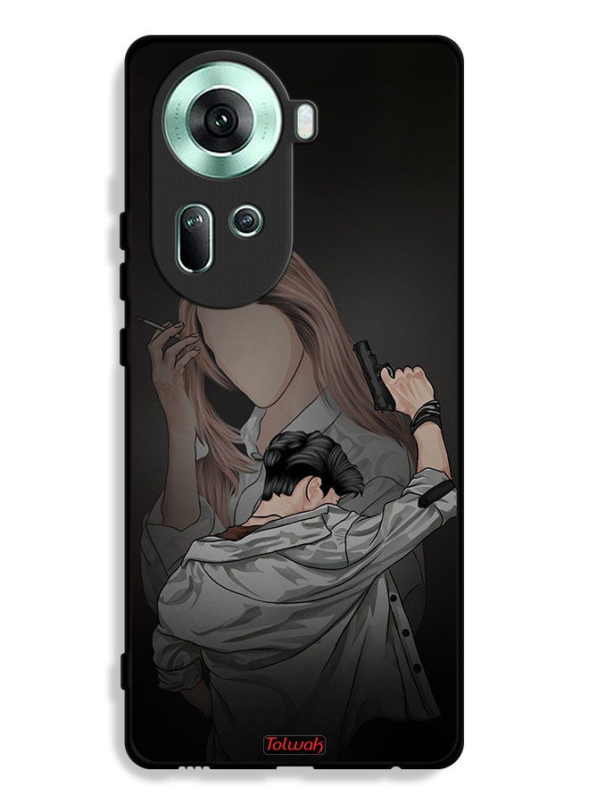 Tolwak Oppo Reno11 5G Protective Case Cover Gang Of Couple - Image 1