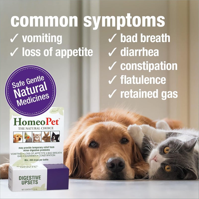 HomeoPet Digestive Upsets for Pets - Natural Homeopathic Relief for Digestive Issues in Dogs, Cats, and Small Animals - Image 3