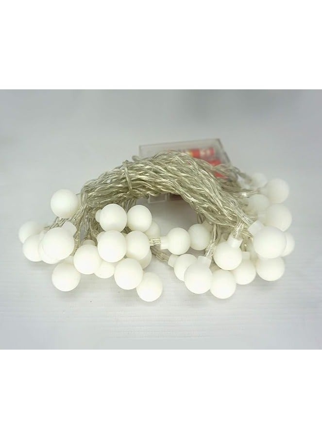 DLC Globe String Lights dlc-32868 decorative lights for Patio Yard Porch Garden Pool Tent Beach Bedroom Wedding Party Decor, Warm White - Image 4