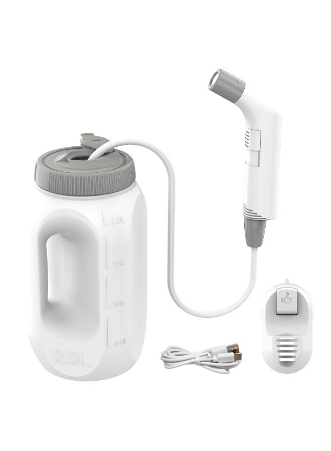 Bloom & Bath Travel Bidet - Portable, Rechargeable Handheld Bidet Sprayer, Personal Hygiene Washer for Toilet, Compact Design for Camping & Travel - Image 1